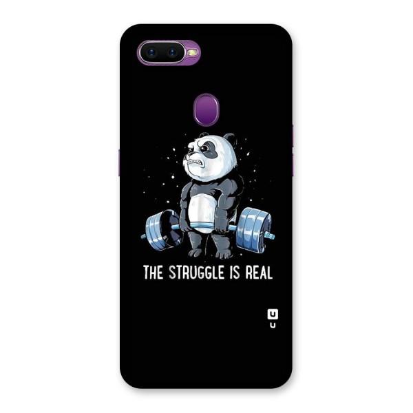 Struggle is Real Panda Back Case for Oppo F9