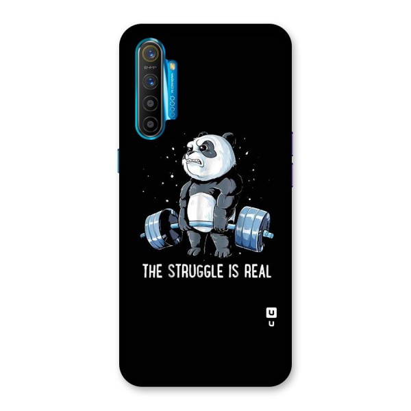Struggle is Real Panda Back Case for Realme XT