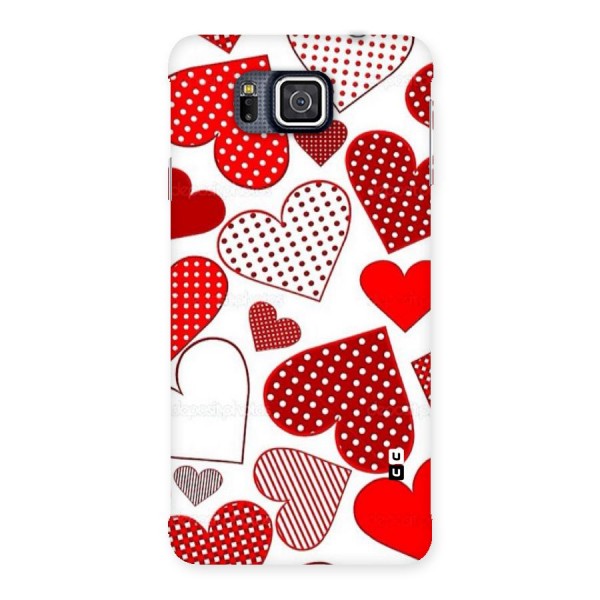 Style Hearts Back Case for Galaxy Alpha