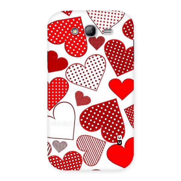Style Hearts Back Case for Galaxy Grand