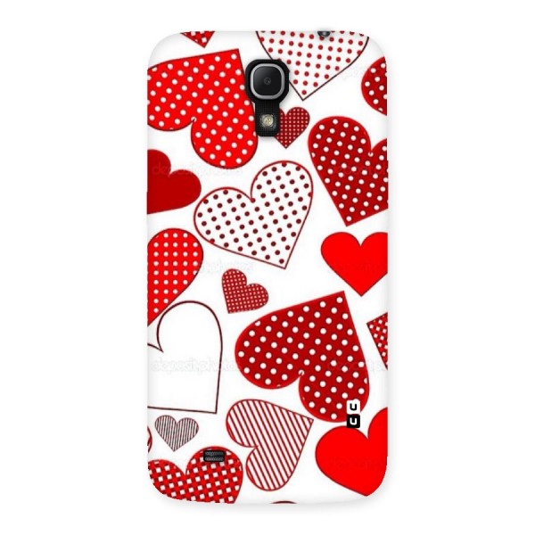 Style Hearts Back Case for Galaxy Mega 6.3