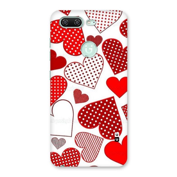 Style Hearts Back Case for Gionee S10