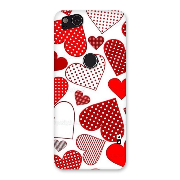 Style Hearts Back Case for Google Pixel 2