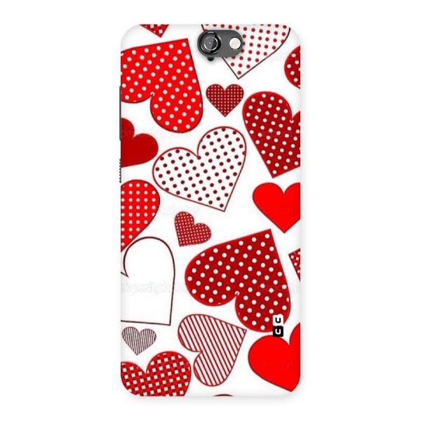 Style Hearts Back Case for HTC One A9