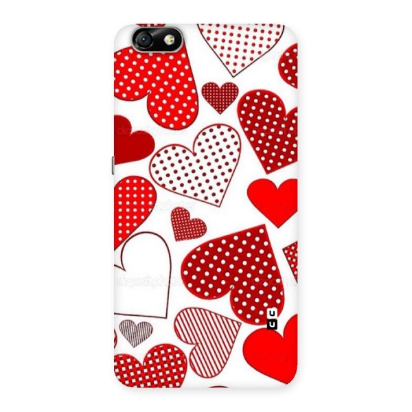 Style Hearts Back Case for Honor 4X