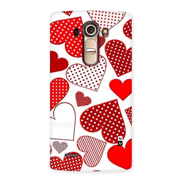 Style Hearts Back Case for LG G4