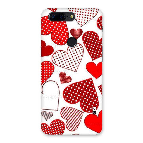 Style Hearts Back Case for OnePlus 5T