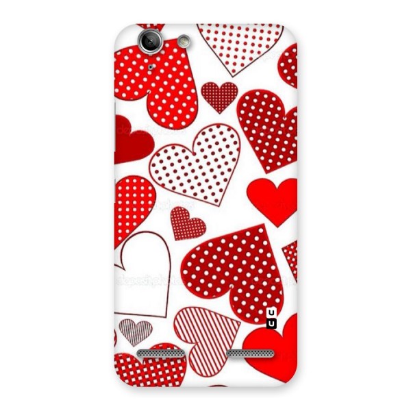 Style Hearts Back Case for Vibe K5