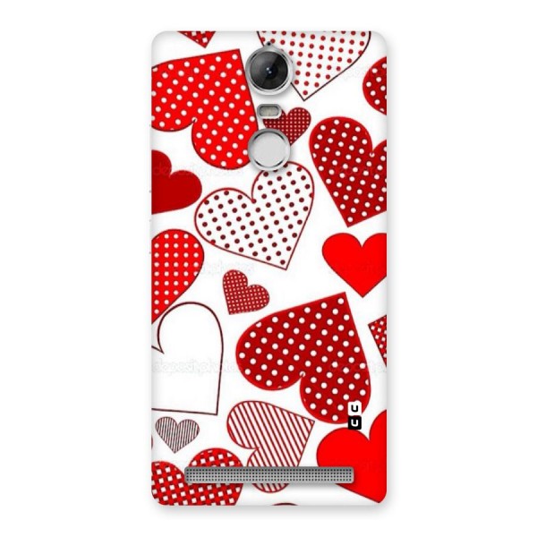 Style Hearts Back Case for Vibe K5 Note