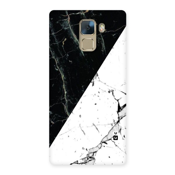 Stylish Diagonal Marble Back Case for Huawei Honor 7
