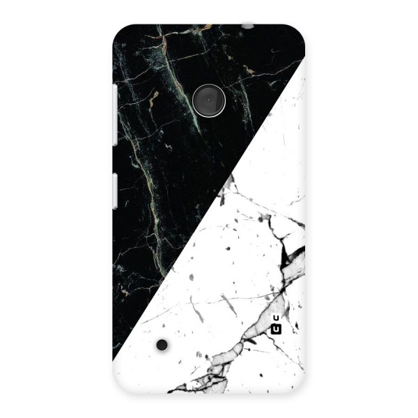 Stylish Diagonal Marble Back Case for Lumia 530