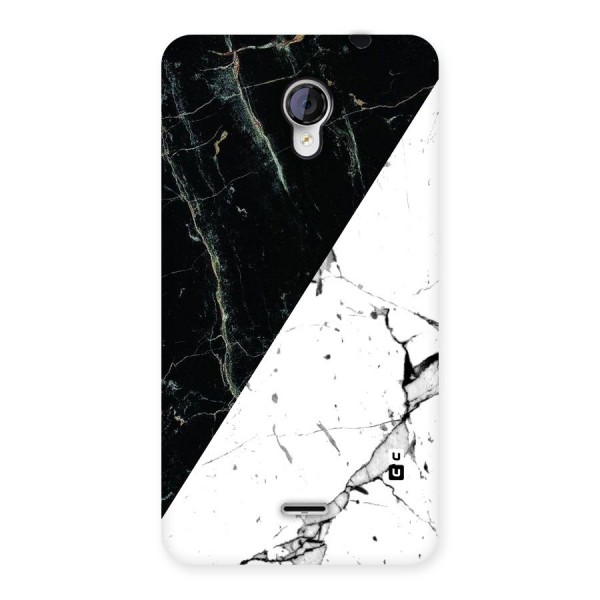 Stylish Diagonal Marble Back Case for Micromax Unite 2 A106
