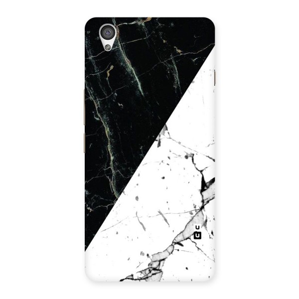 Stylish Diagonal Marble Back Case for OnePlus X