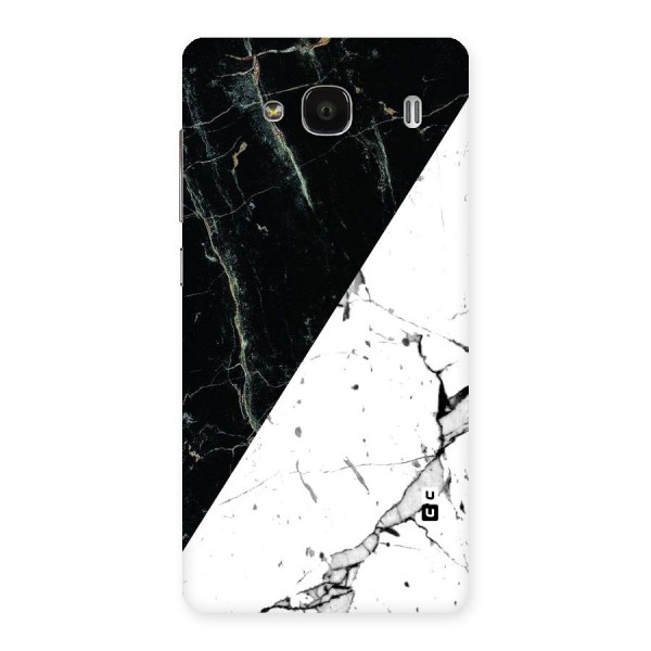 Stylish Diagonal Marble Back Case for Redmi 2