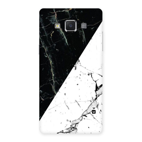 Stylish Diagonal Marble Back Case for Samsung Galaxy A5