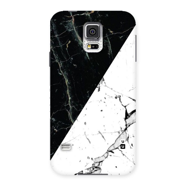 Stylish Diagonal Marble Back Case for Samsung Galaxy S5
