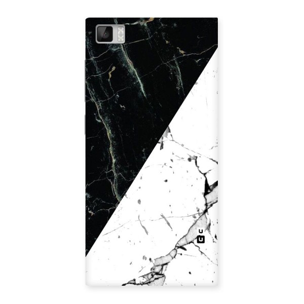 Stylish Diagonal Marble Back Case for Xiaomi Mi3