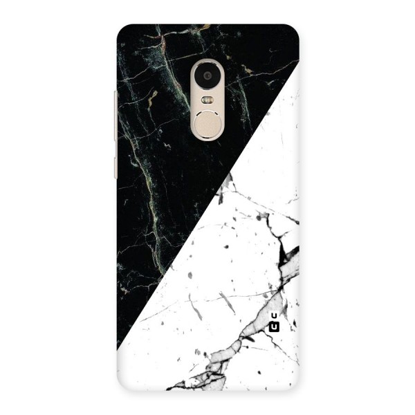 Stylish Diagonal Marble Back Case for Xiaomi Redmi Note 4