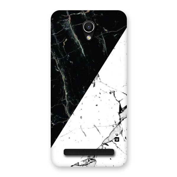 Stylish Diagonal Marble Back Case for Zenfone Go