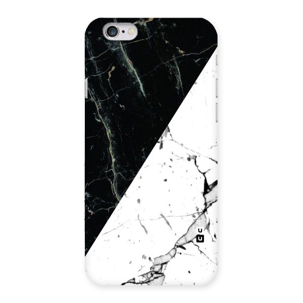 Stylish Diagonal Marble Back Case for iPhone 6 6S