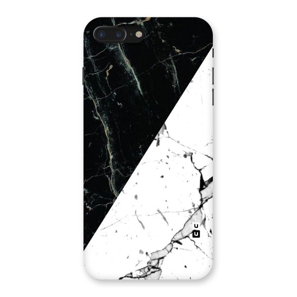 Stylish Diagonal Marble Back Case for iPhone 7 Plus