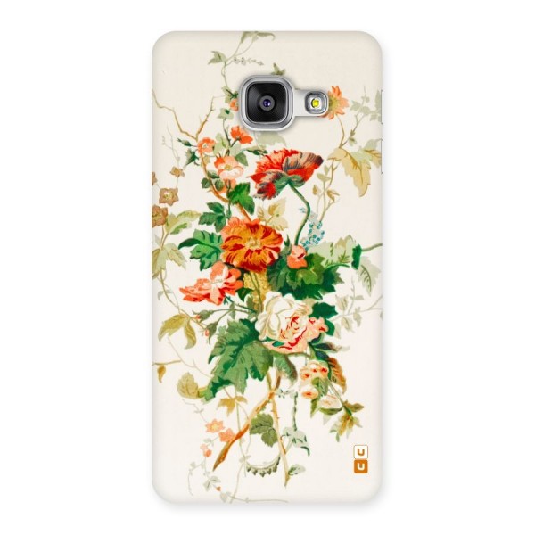 Summer Floral Back Case for Galaxy A3 2016