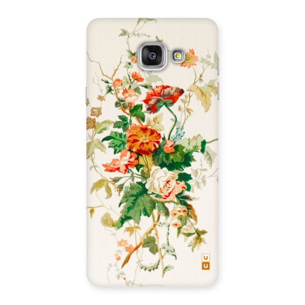 Summer Floral Back Case for Galaxy A7 2016