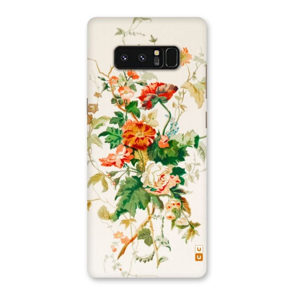 Summer Floral Back Case for Galaxy Note 8