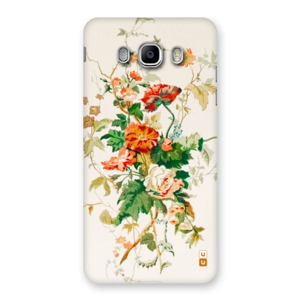 Summer Floral Back Case for Samsung Galaxy J5 2016