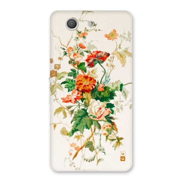 Summer Floral Back Case for Xperia Z3 Compact