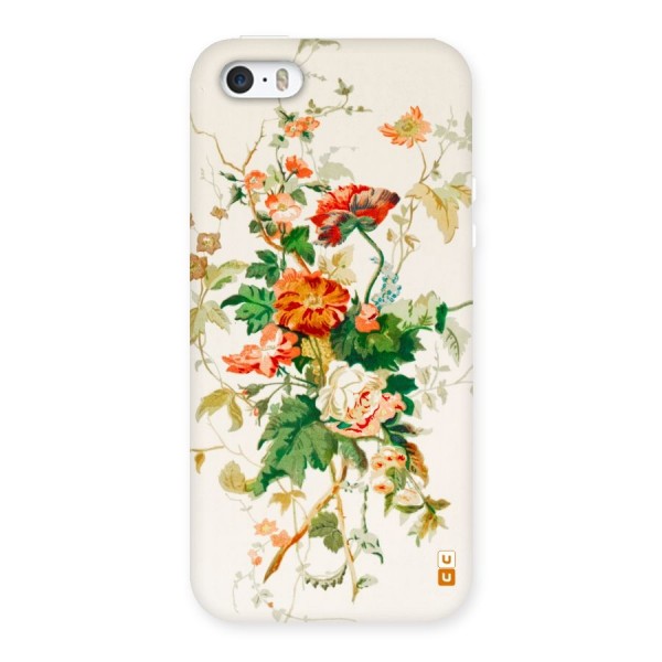 Summer Floral Back Case for iPhone SE