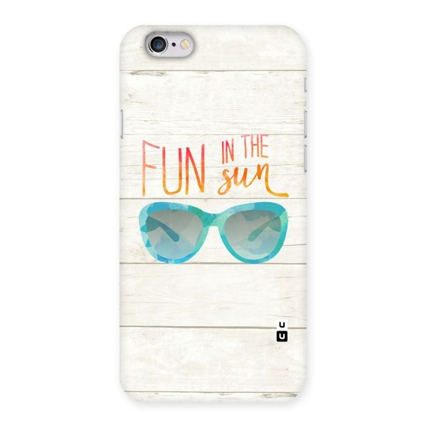 Sun Fun Back Case for iPhone 6 6S