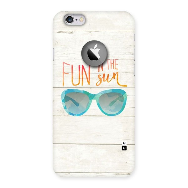Sun Fun Back Case for iPhone 6 Logo Cut