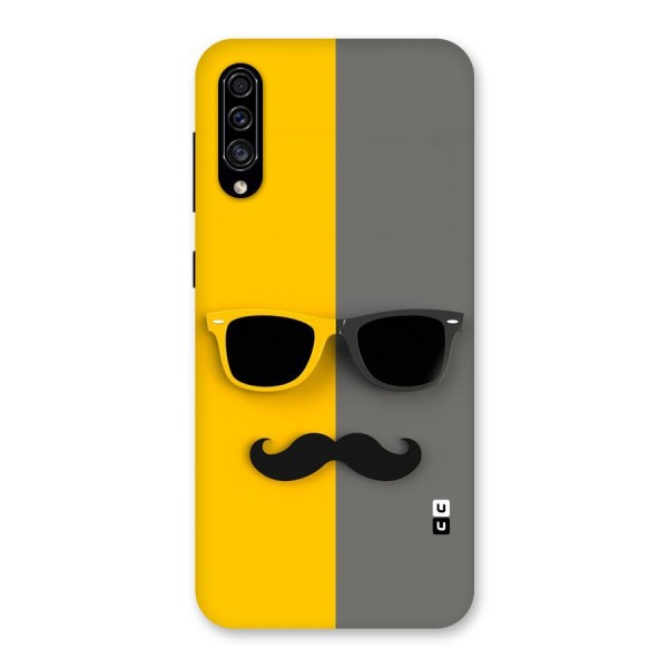 Sunglasses and Moustache Back Case for Galaxy A30s