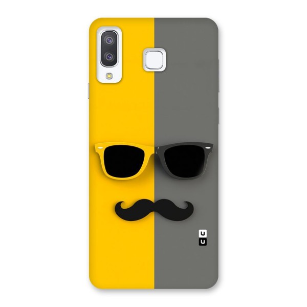Sunglasses and Moustache Back Case for Galaxy A8 Star