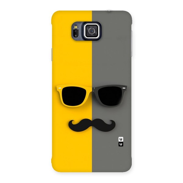Sunglasses and Moustache Back Case for Galaxy Alpha