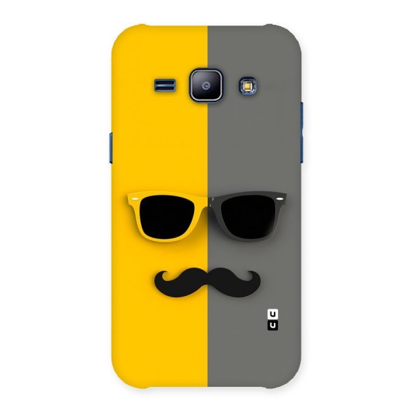 Sunglasses and Moustache Back Case for Galaxy J1