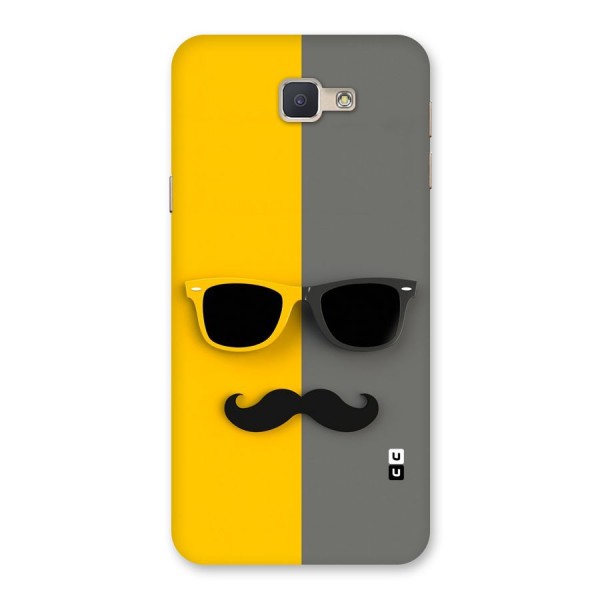 Sunglasses and Moustache Back Case for Galaxy J5 Prime