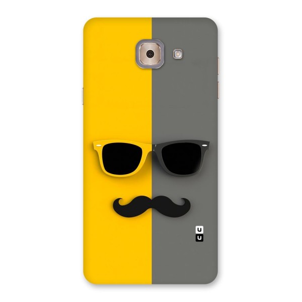 Sunglasses and Moustache Back Case for Galaxy J7 Max