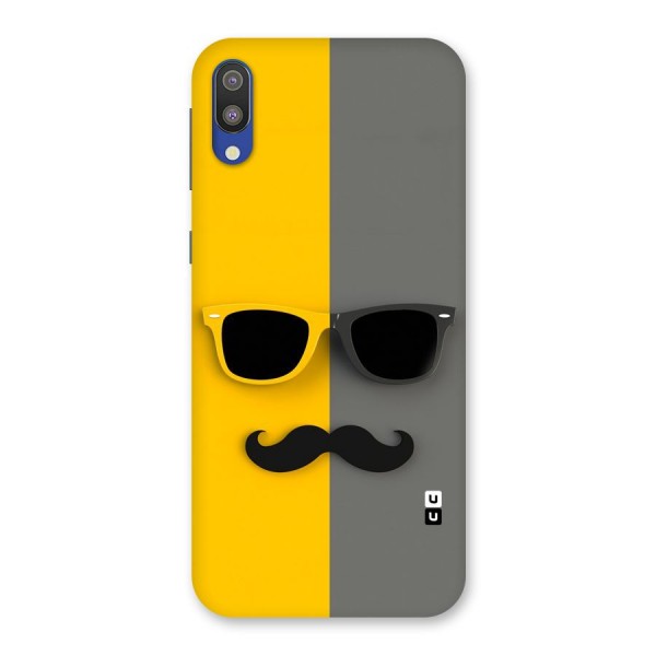 Sunglasses and Moustache Back Case for Galaxy M10
