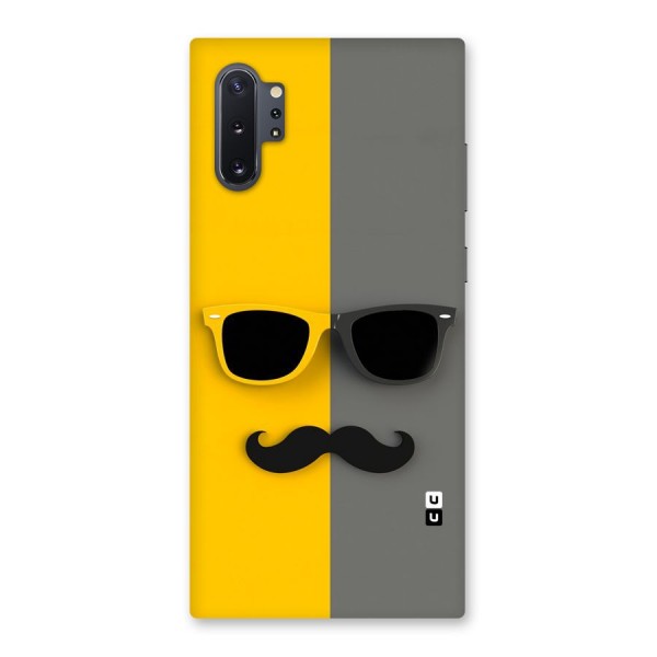 Sunglasses and Moustache Back Case for Galaxy Note 10 Plus