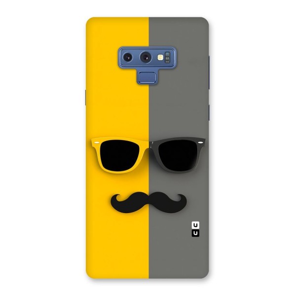Sunglasses and Moustache Back Case for Galaxy Note 9