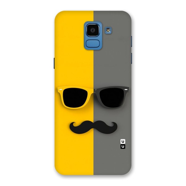 Sunglasses and Moustache Back Case for Galaxy On6