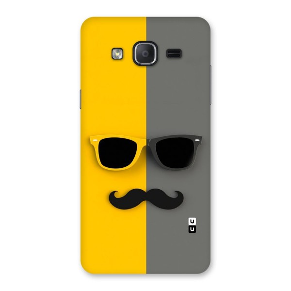 Sunglasses and Moustache Back Case for Galaxy On7 2015