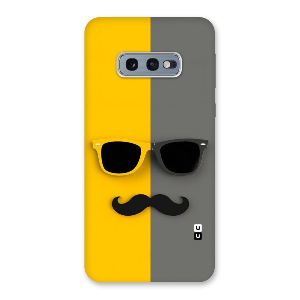 Sunglasses and Moustache Back Case for Galaxy S10e
