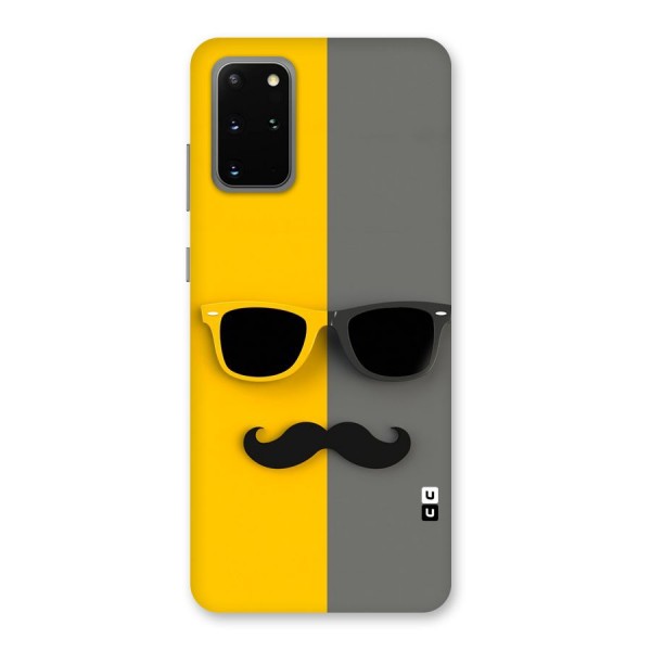 Sunglasses and Moustache Back Case for Galaxy S20 Plus