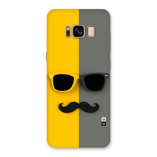 Sunglasses and Moustache Back Case for Galaxy S8