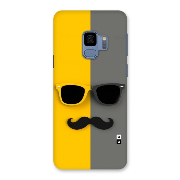Sunglasses and Moustache Back Case for Galaxy S9