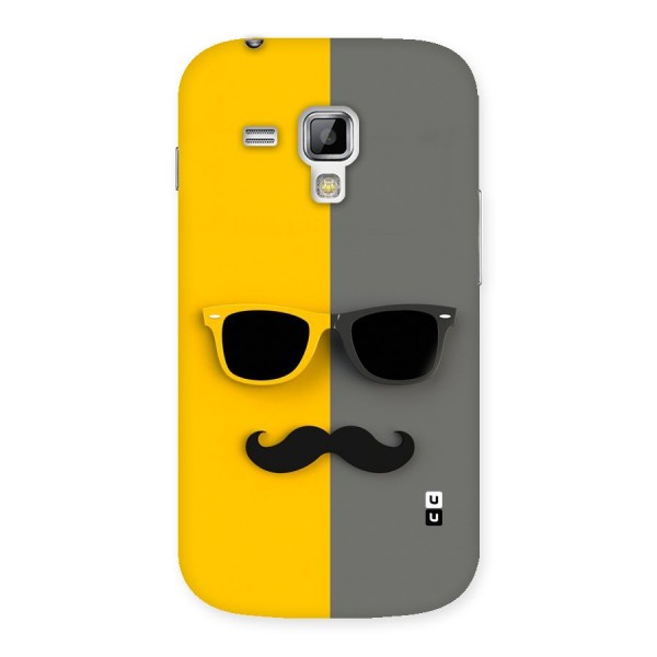 Sunglasses and Moustache Back Case for Galaxy S Duos
