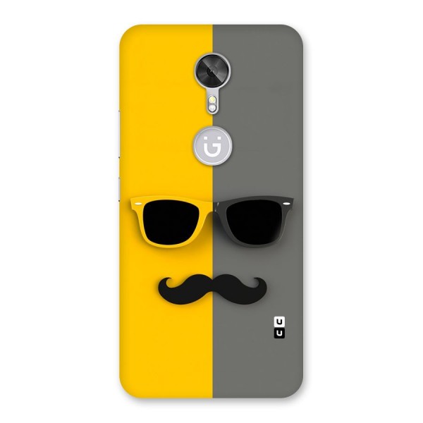 Sunglasses and Moustache Back Case for Gionee A1